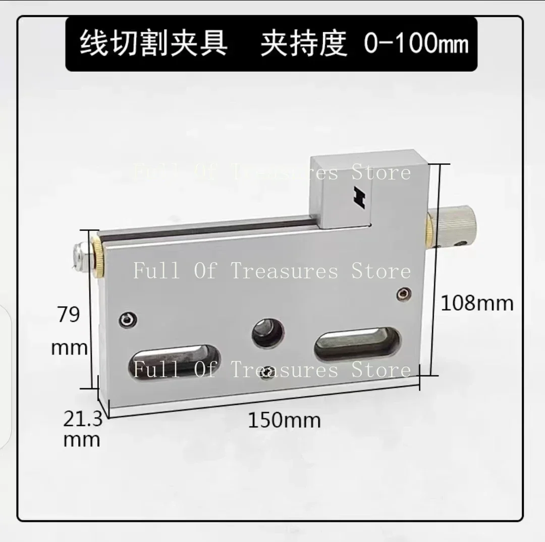 

1 шт., высокоточные тиски EDM из нержавеющей стали, 4 дюйма, 0-100 мм