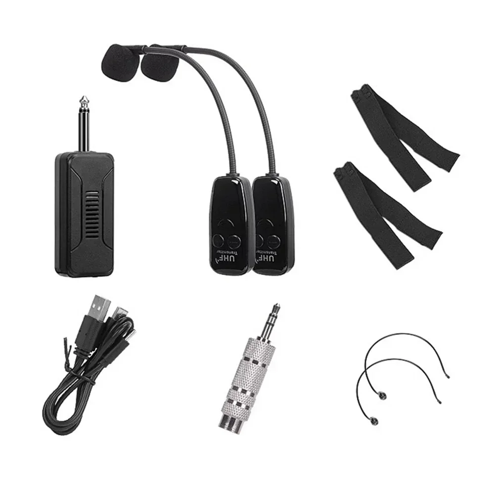 Беспроводная саксофонная флейта Эрху Микрофон Профессиональный звук