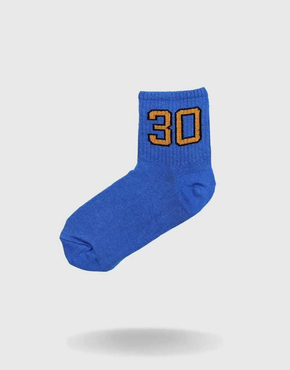 

Number 30 37-44 Unisex Unique Socks Blue