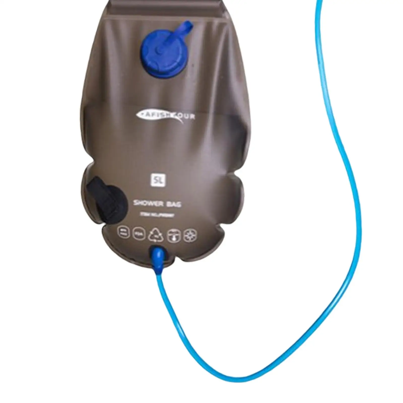 

Компактная сумка для душа на солнечной батарее, легкий резервуар для воды из ТПУ, 5 л, для путешествий, скалолазания, пешего туризма, пляжа, дл...