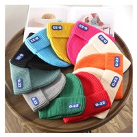 new women knitted hat brimless knitted urinal hat cold proof and warm pea hat men women autumn and winter couple wool hat
