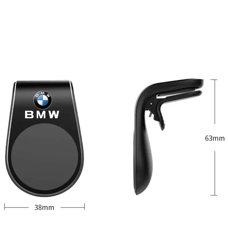 Магнитный автомобильный логотип, универсальный фотодержатель для BMW M Performance E46 E90 E60 F10 F30 E39 E36 F20 E87 G30 E92 E91 X5 X6 X3 (art.: 3920c8355eecd) - 3920c8355eecd