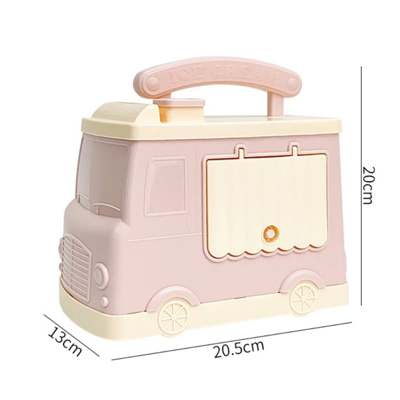 X6HD Детская копилка мультяшный автомобиль большая емкость PP восхитительный