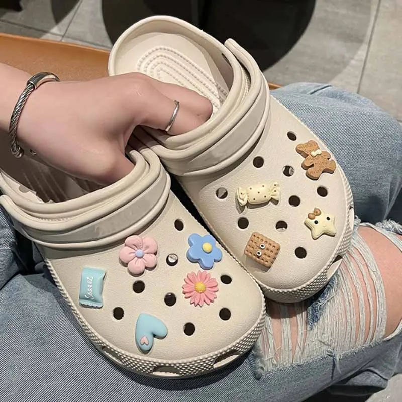 9 шт./набор прозрачные украшения для обуви