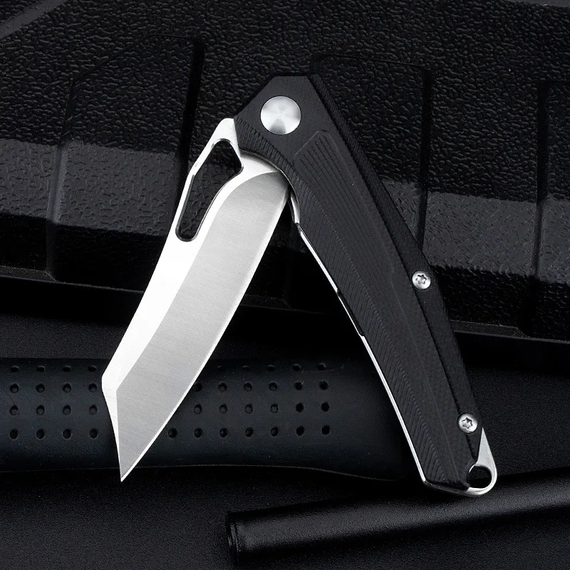 

D2 Steel Folding Knife Mini Outdoor Pocket Knife Portable Utility Knife Folding Knife Tactical Knife Outdoor Emergency Tool