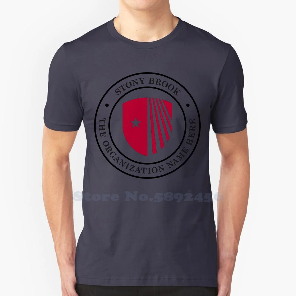 

Повседневная футболка с логотипом Государственного Университета Нью-Йорка, высококачественные Графические футболки из 100% хлопка