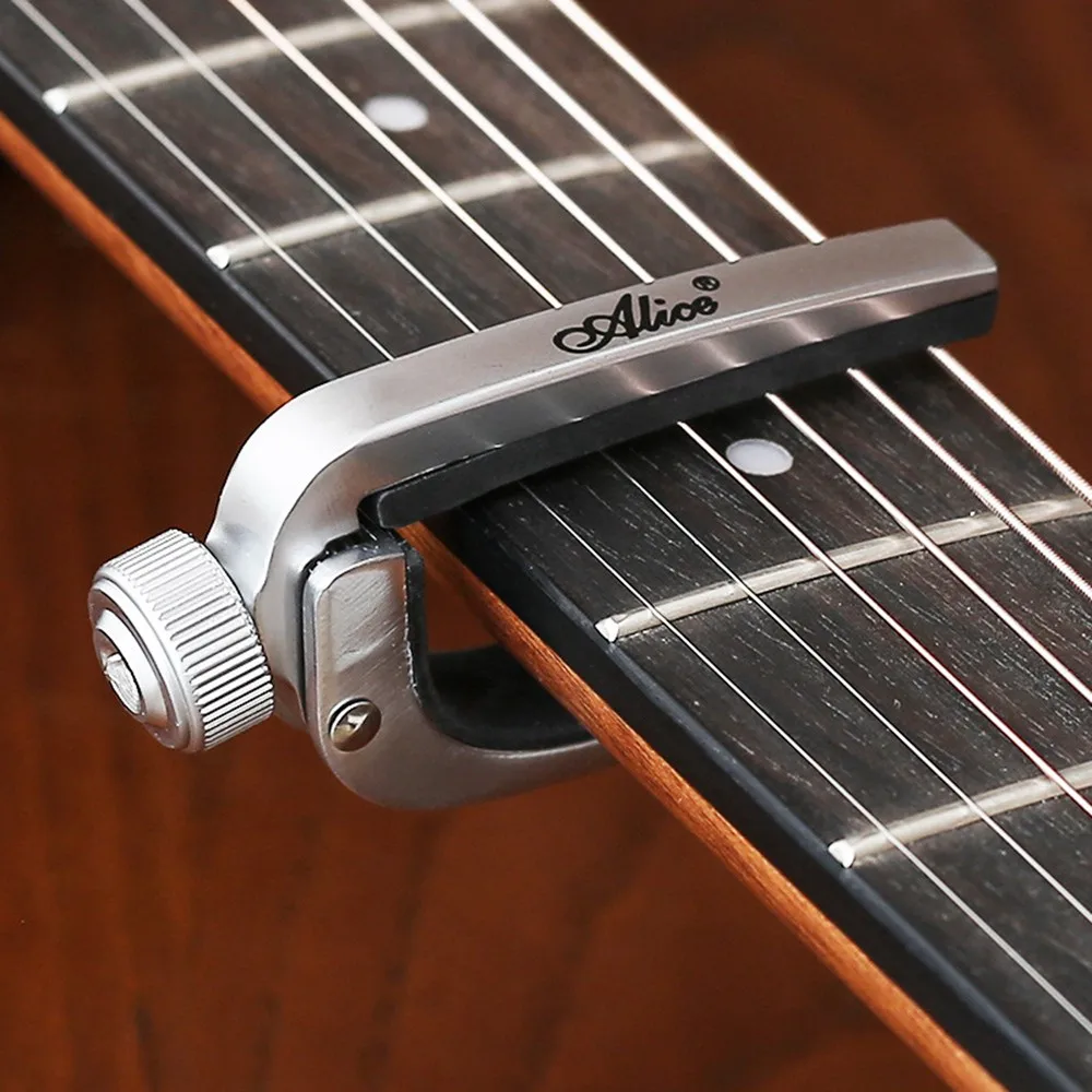 

For Alice Quick Change Tune Clamp Key Trigger Capo Acoustic Electric Guitar Capo Tuning Repair Tools Guitar Capo