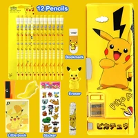 baokemeng pencil case picchu double sided pencil case plastic student stationery pencil eraser cup school supplies gifts prizes