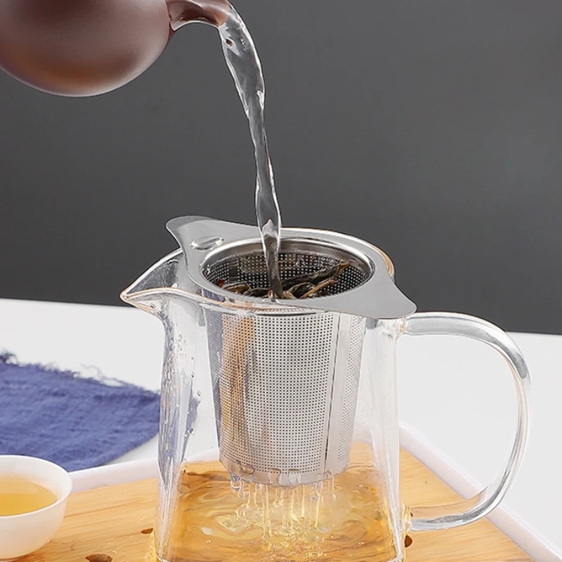 

Stainless Steel Tea Infuser Teapot Tray Spice Tea Strainer Coffee Filter Teaware Accessories Kitchen Tools Tea Infusers Tea Leak