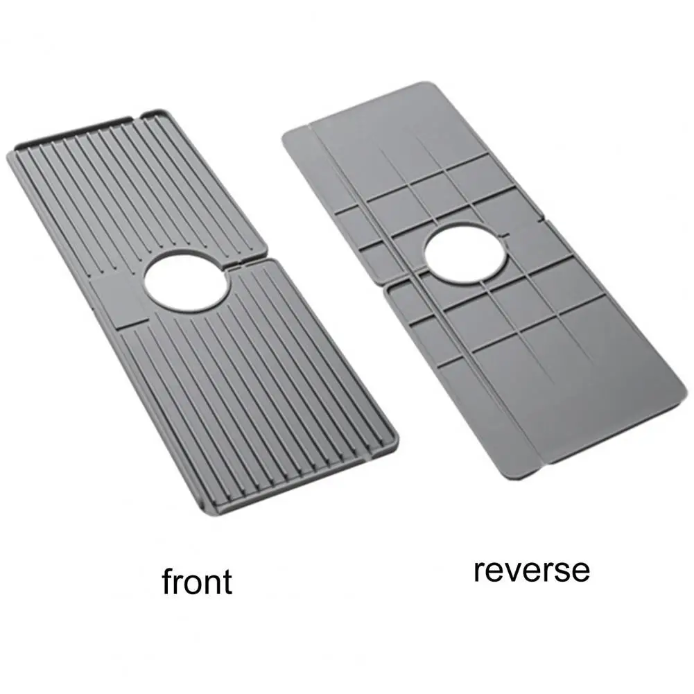 

Flexible Lightweight Sink Splash-proof Protective Mat Worktop Drip Protector Bathroom Supplies