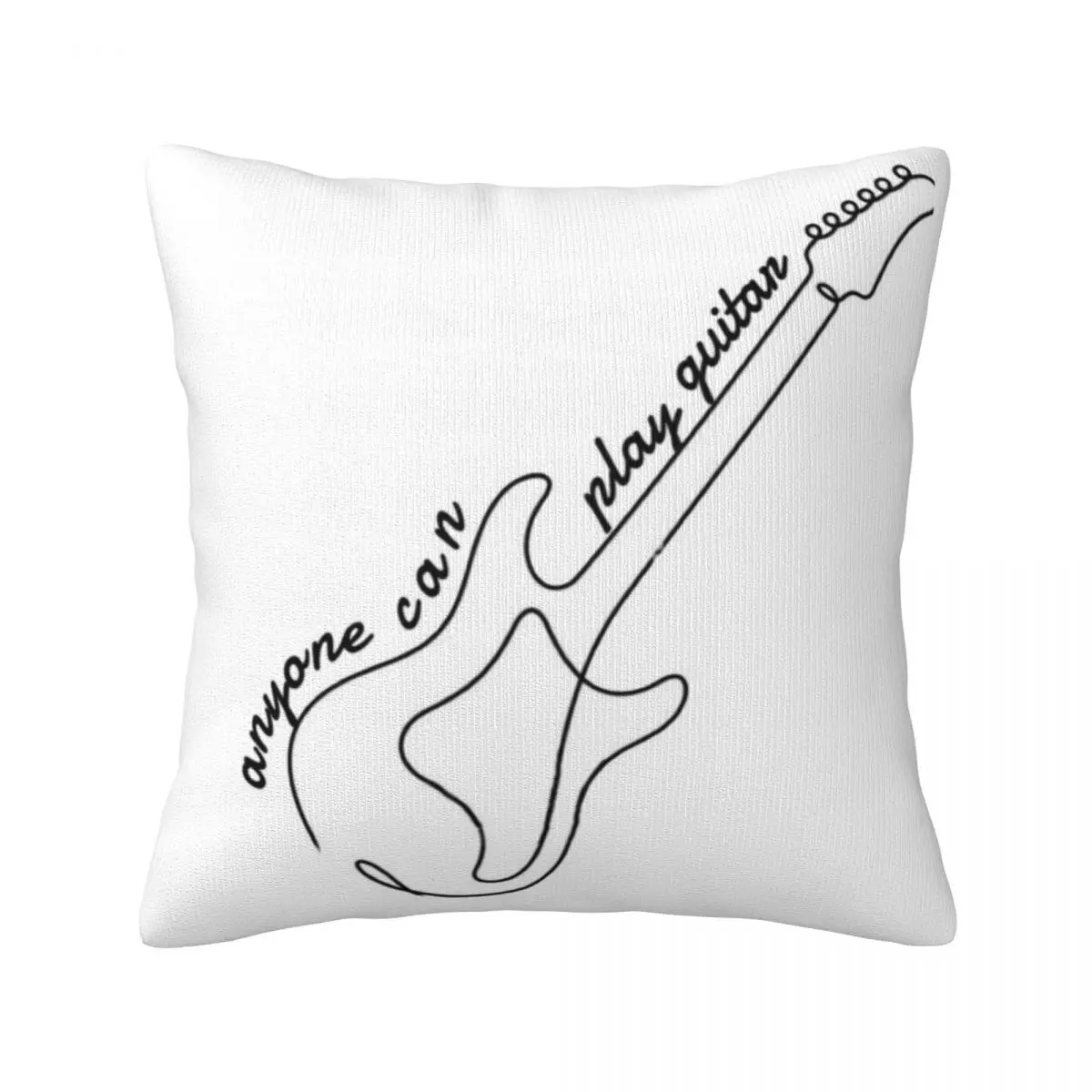 

Radiohead Anyone Can Play Guitar Pillow Case thom yorke art band indie Polyester Travel Pillowcase Zipper Summer Universal Cover