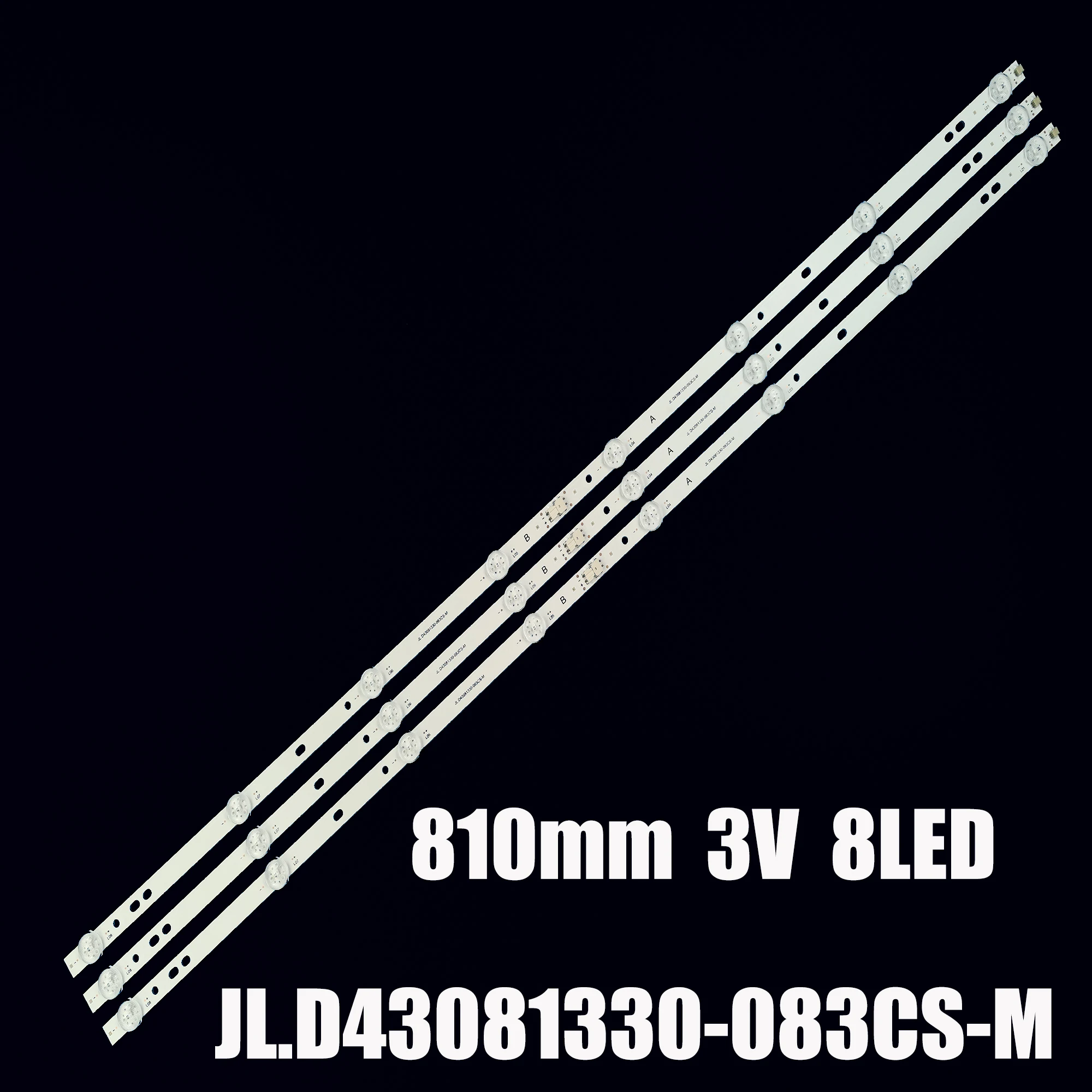 30 шт/комплект светодиодных лент подсветки для DEXP F43D7000 F43D7000K JL.D43081330-083CS-M LC430DUY-SH A1 E469119 T43D16SF-01B L43E9600