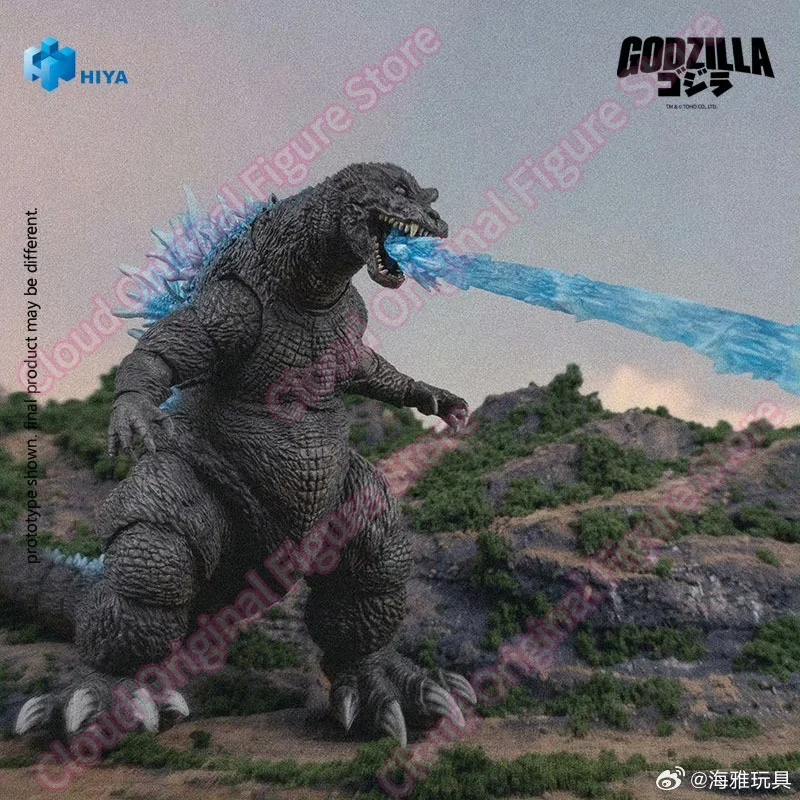 Фото В наличии 100% оригинальная фигурка HIYA Exquisite Basic Series: Годзилла, Мотра, Кинг Гидора, All-Out Attack 2001, HeatRay Годзилла (серия Hobby) №4