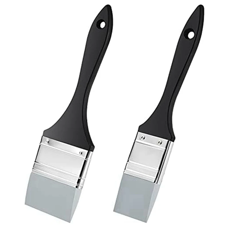 

2 Pieces Silicone Painting Brush Color Shapers Painting Tool Painting Brush For Painting Color Pointed Edge (1.5 Inch, 2.5 Inch)