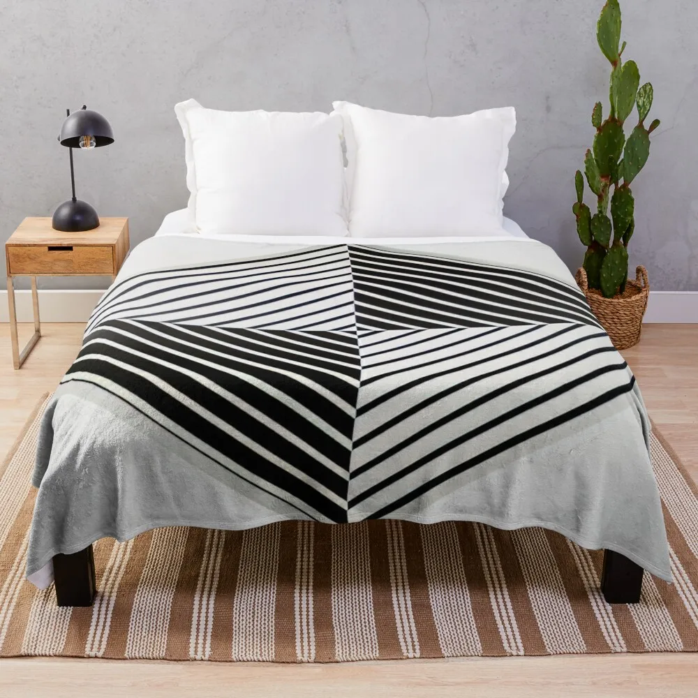 Кармен Геррарара - черно-белое роскошное одеяло для дивана тонкие мягкие