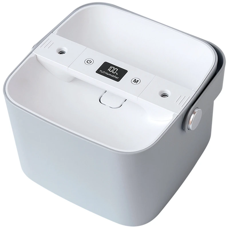 

Portable Air Humidifier USB Rechargeable Dual Spray Humidifier 2.5L Capacity Portable Mute Purifier for Office