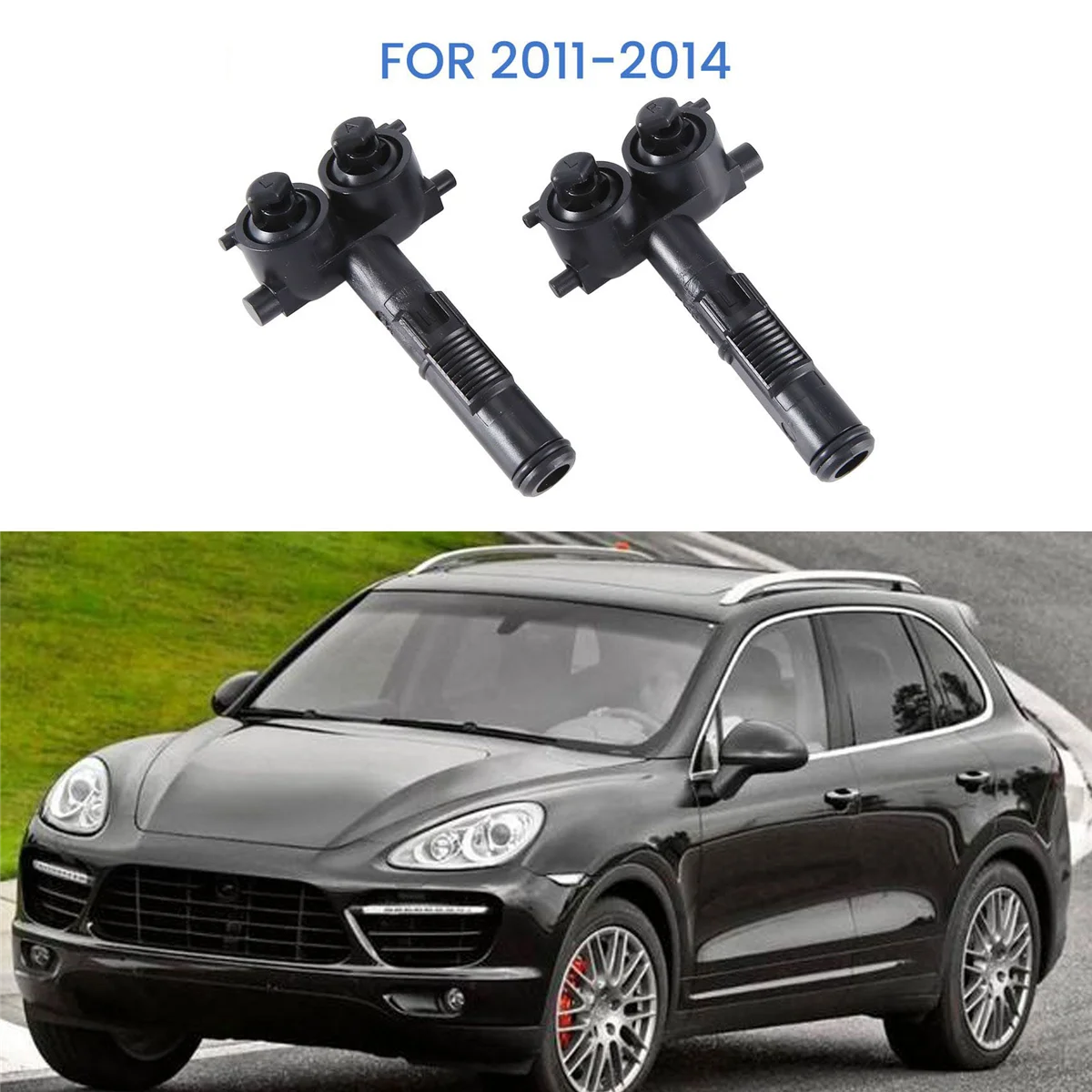 95862816100 95862816200 Форсунка омывателя фар автомобиля для Porsche Cayenne 2011-2014 гг.