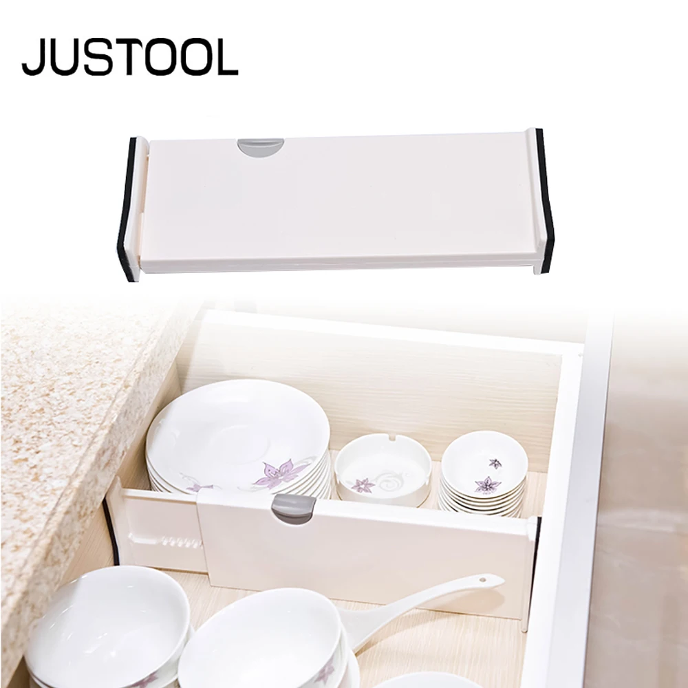 

JUSTOOL 6 шт. пластиковых вытягивающих перегородки для шкафа