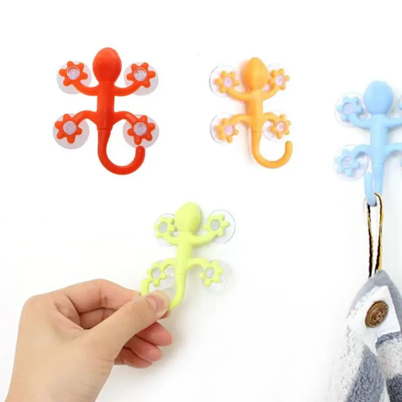 

Hook With 4 Suction Cups Super Suction Cartoon Hook