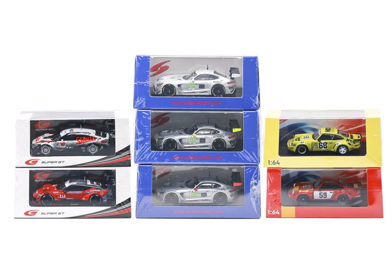 Миниатюрные коллекционные модели автомобилей Spark 1:64 AUTECH Z GT500  CIVIC TYPE R  LMGT3  Carrera RSR из литого металла (art.: 3920d9db3bc8a) - 3920d9db3bc8a