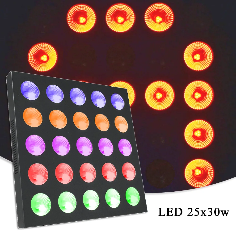 Светодиодный 25x30W RGBW матрица сценический стробоскоп эффект лошадей гоночная