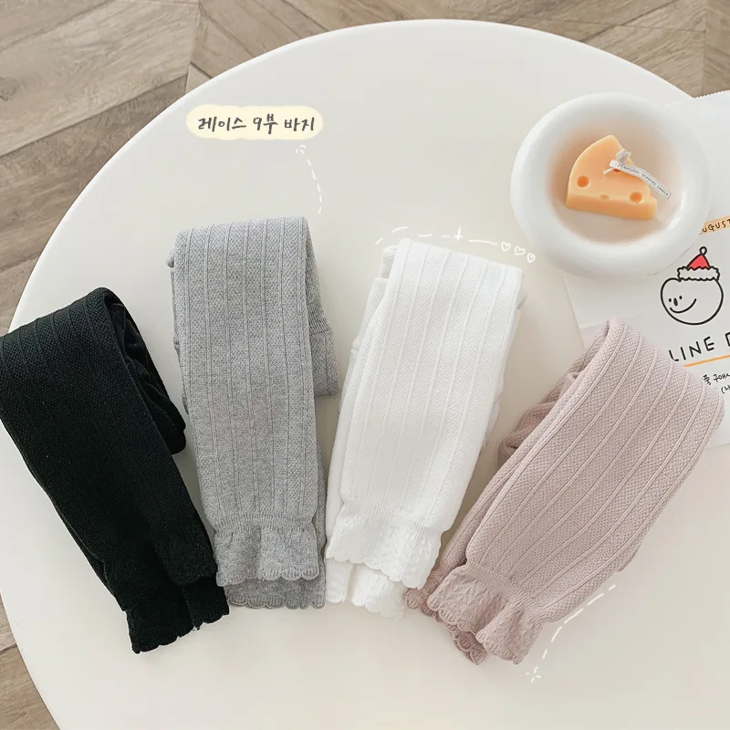 

Plus velvet thickened children's pants women's long pants anti-pilling cotton solid color children's trousers baby pants girls