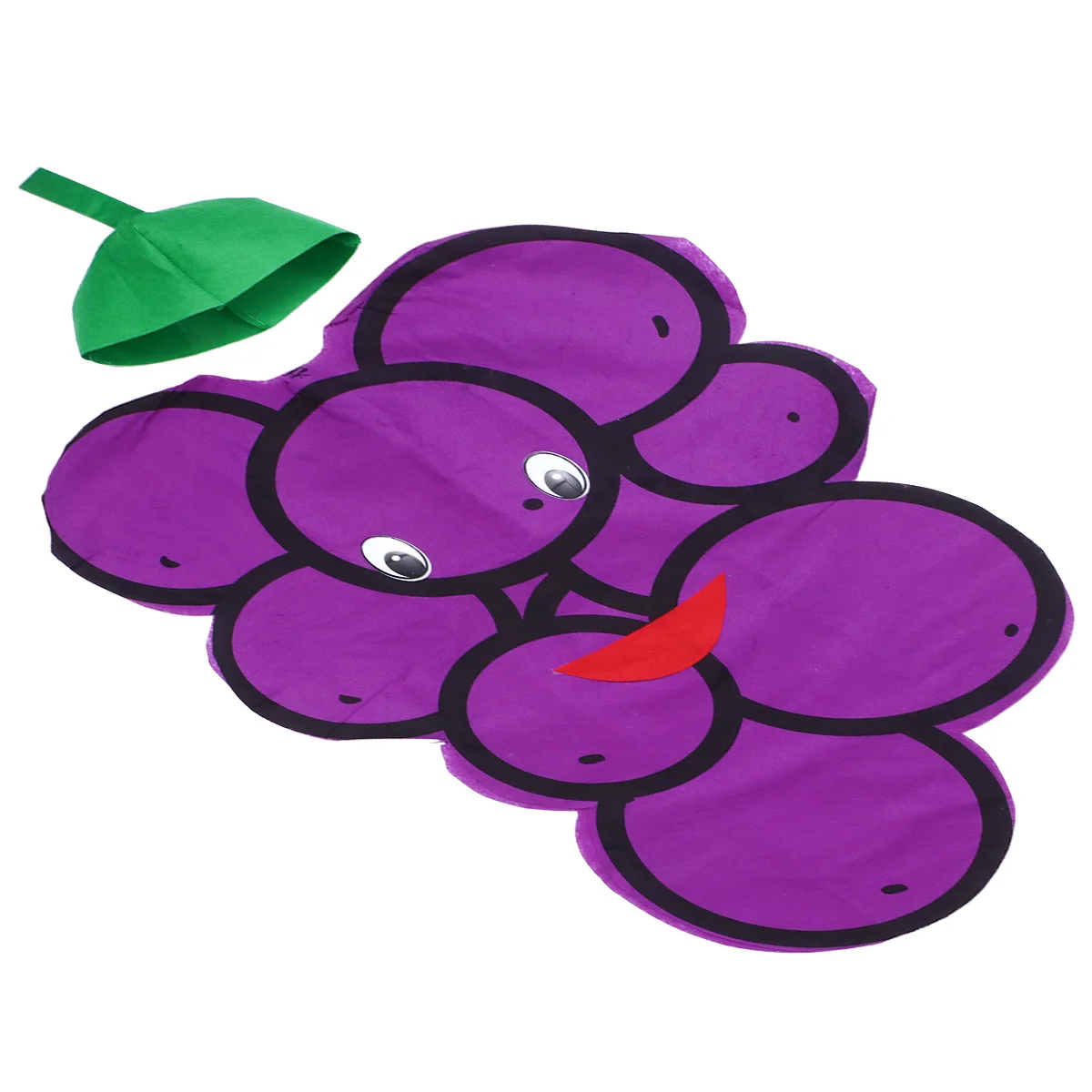 

Костюм на Хэллоуин, костюм на Хэллоуин, костюмы с фруктами и виноградом, смешной набор из волокна, Забавный костюм для детей и родителей