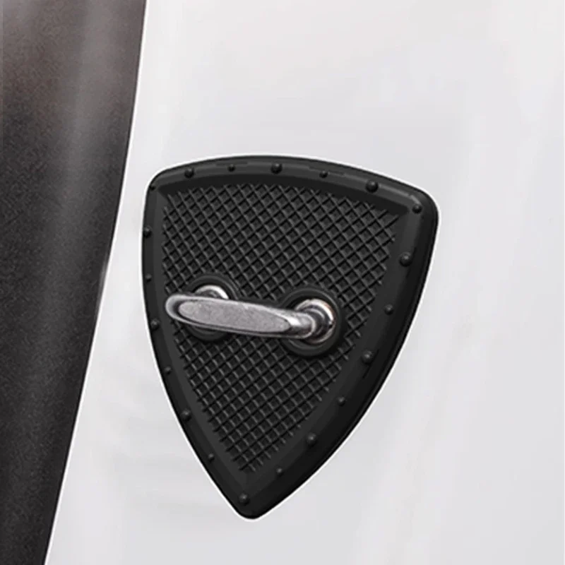 Крышка дверного замка автомобиля защитная пряжка подходит для модели 3 Y дверная