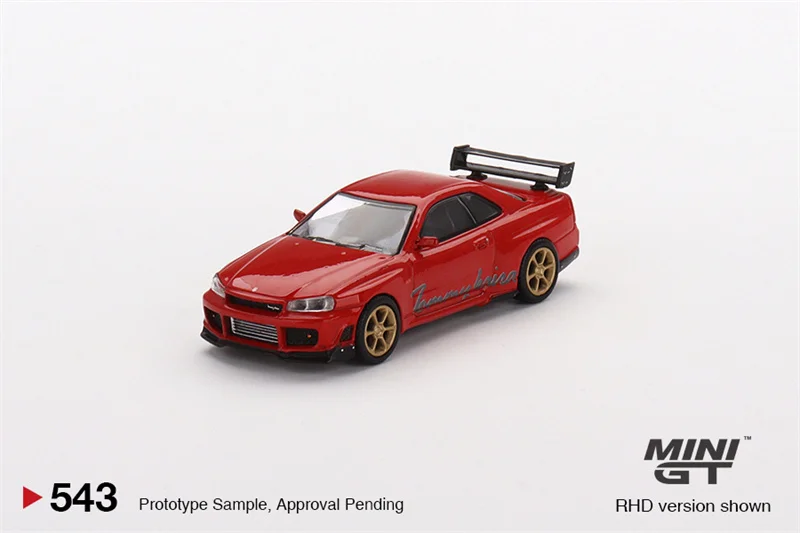 

MINI GT 1:64 tommykairr RZ Edition Red RHD литая модель автомобиля