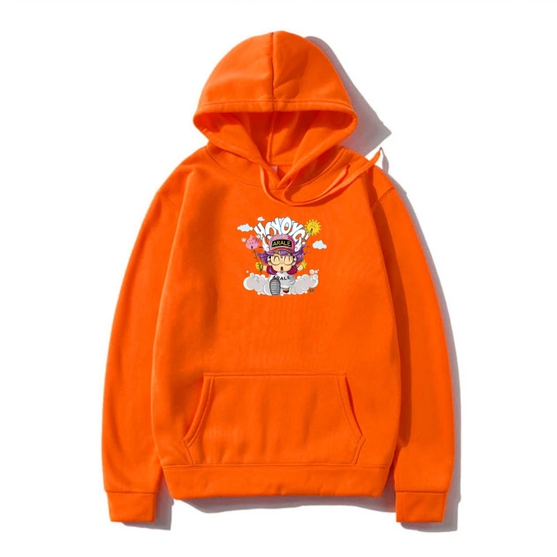 

Hoodi Новая летняя футболка Arale Дизайнерская верхняя одежда хлопок Dr. Slump предложения Толстовка