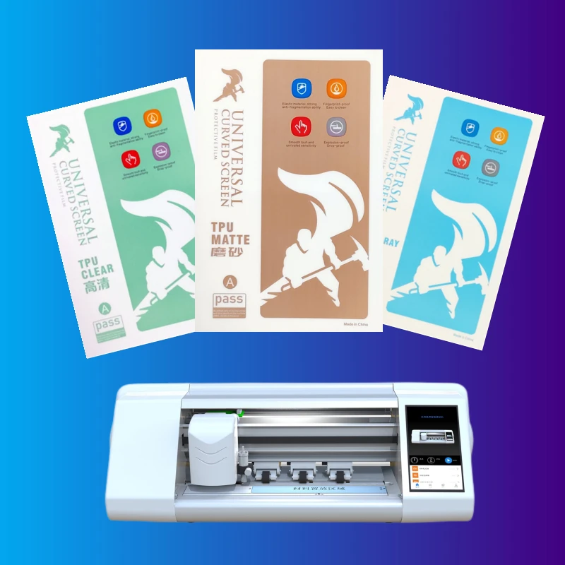 

50pcs High Quality TPU HD Hydrogel Film For Machine Plotter Matte/Anti Blue-ray Privacy Matte Screen Protector For Mobile Phone