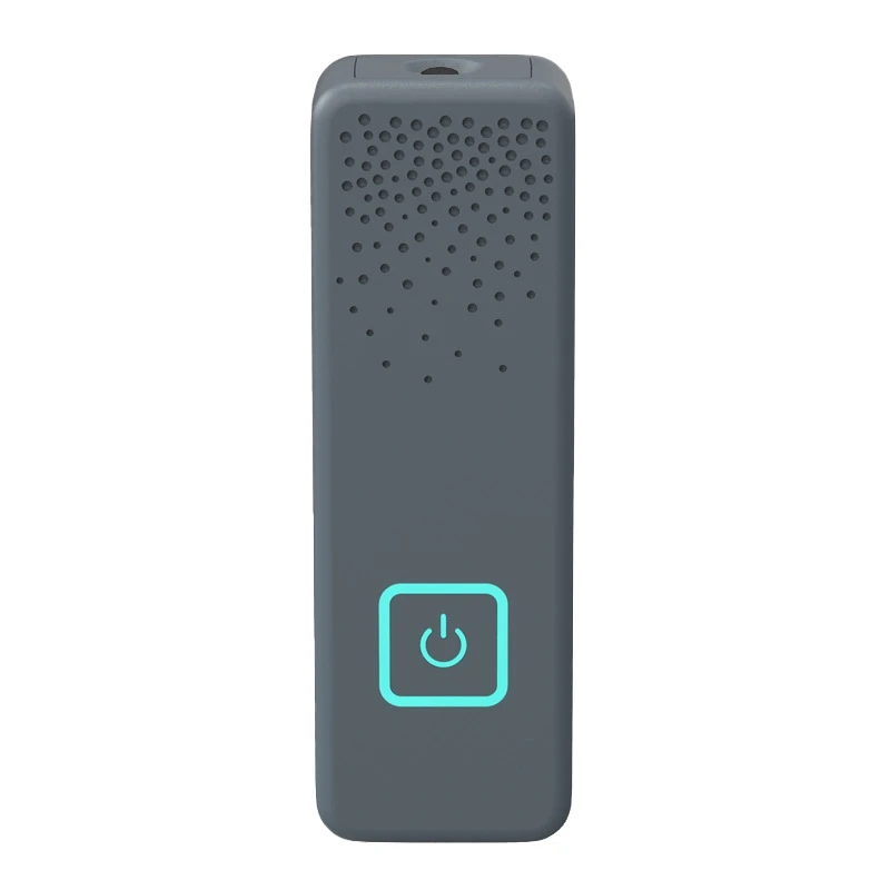 

Портативный переносной Usb-фильтр, черный, для автомобиля, дома, генератор отрицательных ионов, воздухоочиститель