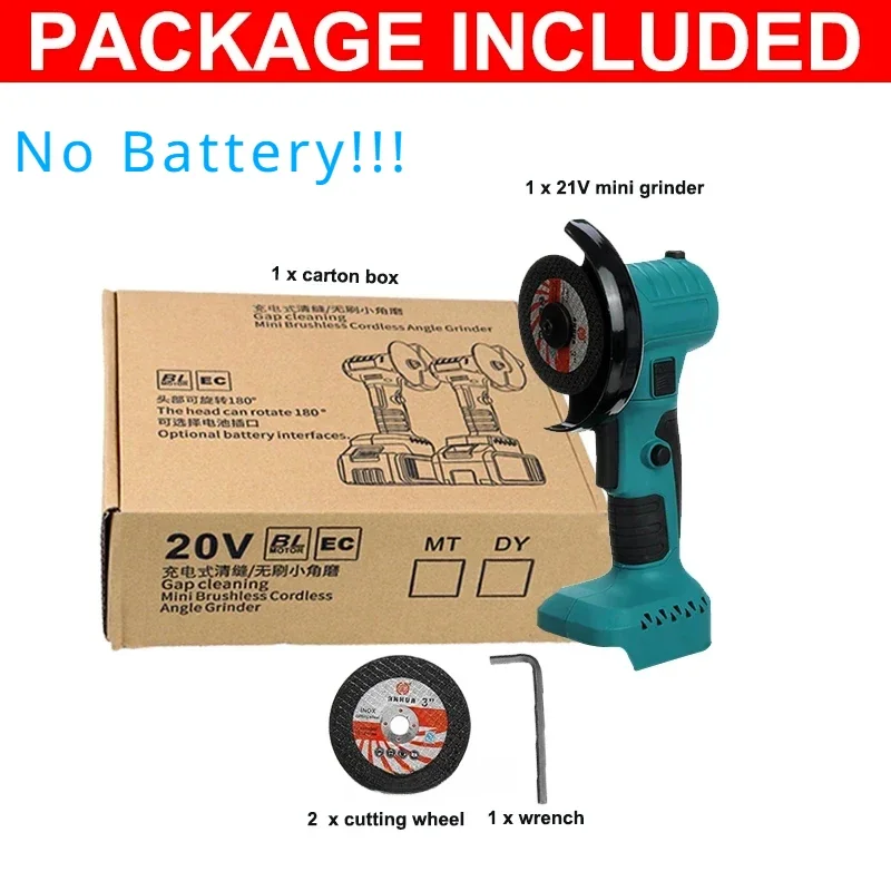 

Бесщеточная угловая шлифовальная машина Makita синяя 21В