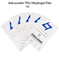 50pcs hd hydrogel film screen protector for iphone samsung xiaomi oppo cover anti scratch tpu hhydrogel protective film
