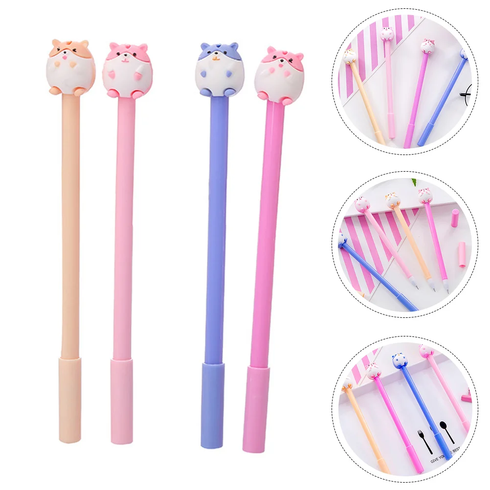 

12Pcs Animal-shaped Writing Pens Cartoon Pens Adorable Pens Office Accessory