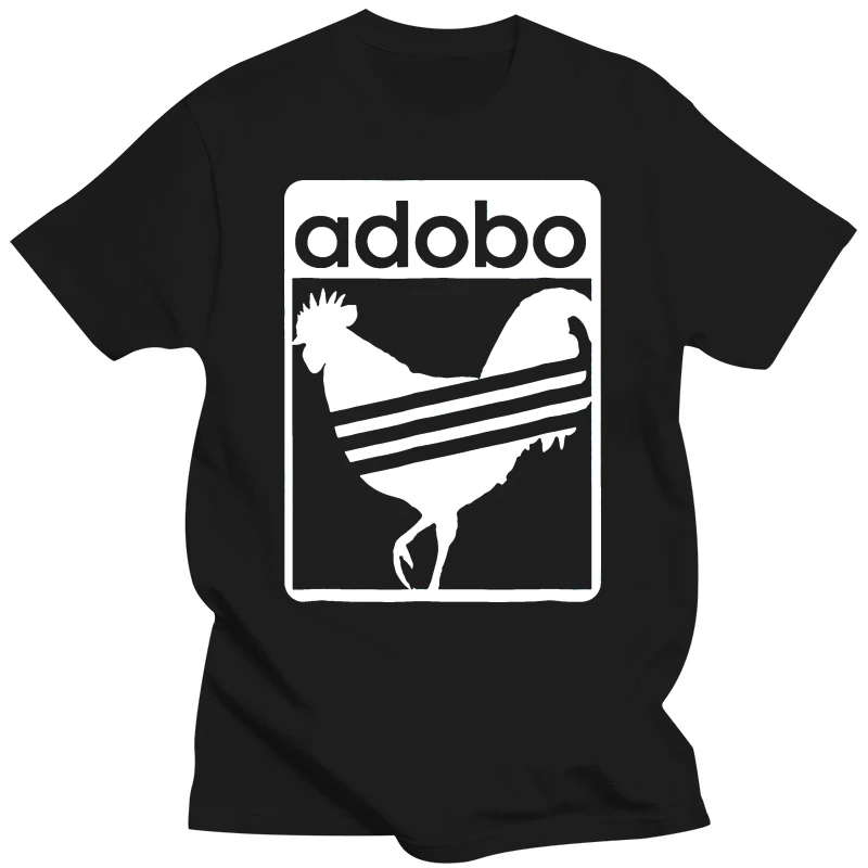 

Pinoy рубашка курица Adobo забавная Филиппинская рубашка модная классическая стильная футболка