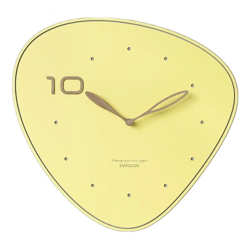 

Creative Wall Clock Wood Bedroom Silent Household Clock Mechanism Lovely Bathroom Horloge Murale Home Decoration FZ331 LQQ99YH