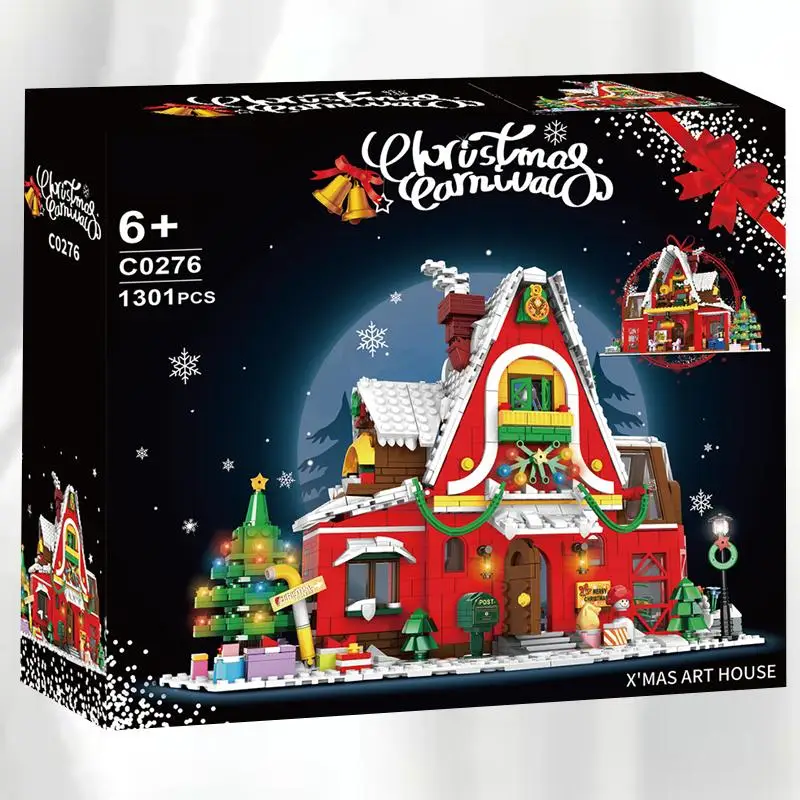 

WOMA TOY Retail Sale: Build Your Dream Christmas House with this Amazing Building Block Set