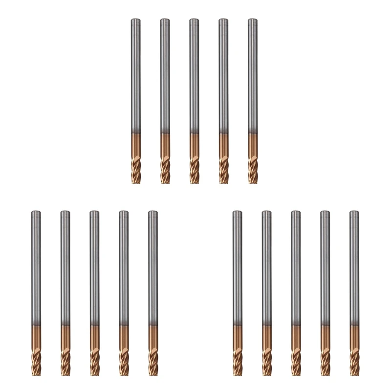 

15PCS 3Mm Solid Carbide Endmills Endmill D3X8XD4X50L 4Flute Side Milling Slotting Profiling Face Mill Standard Length