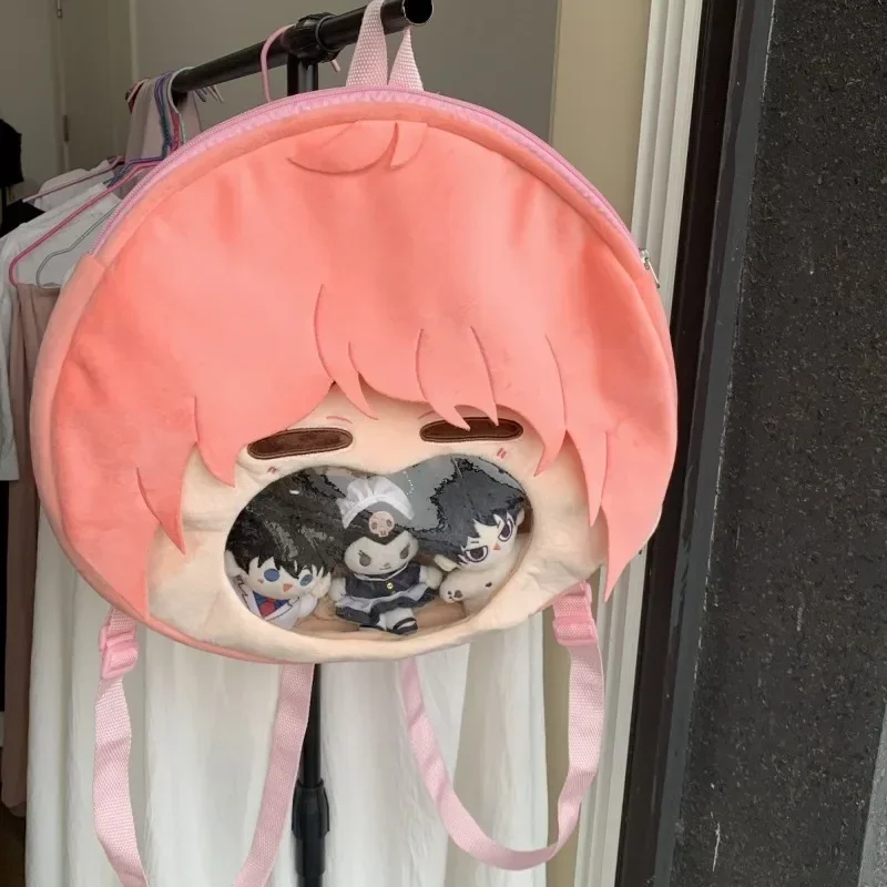 Прозрачный плюшевый рюкзак для косплея Itsuki Shu в стиле аниме студенческий на