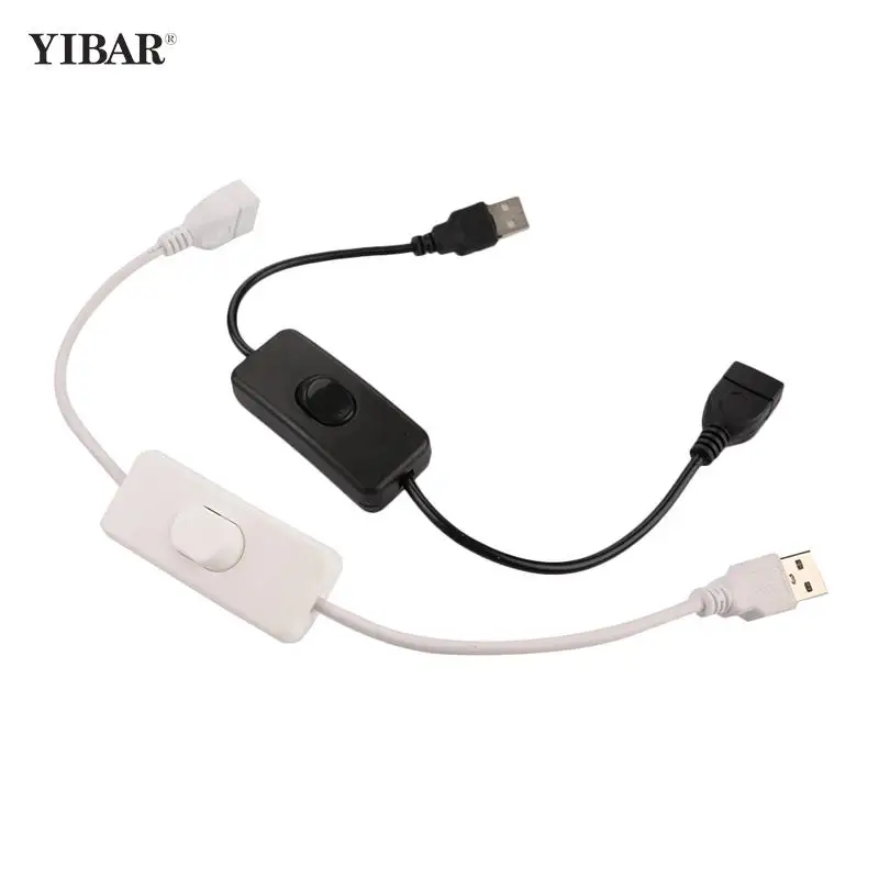 

USB-кабель Woo power из меди, штекер-гнездо, кабель включения/выключения, переключатель питания светодиодный светодиодной лампы