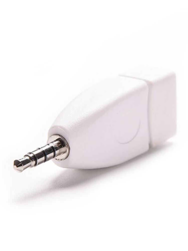 

audio converter 3.5mm Male AUX Audio Plug Jack to USB 2.0 Female Converter Adapter for car audio