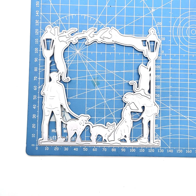 

Julyarts Frame Dog Envelope Die Crafting For Diy Scrapbooking Emboss Paper Card Making Die Mould Stencil