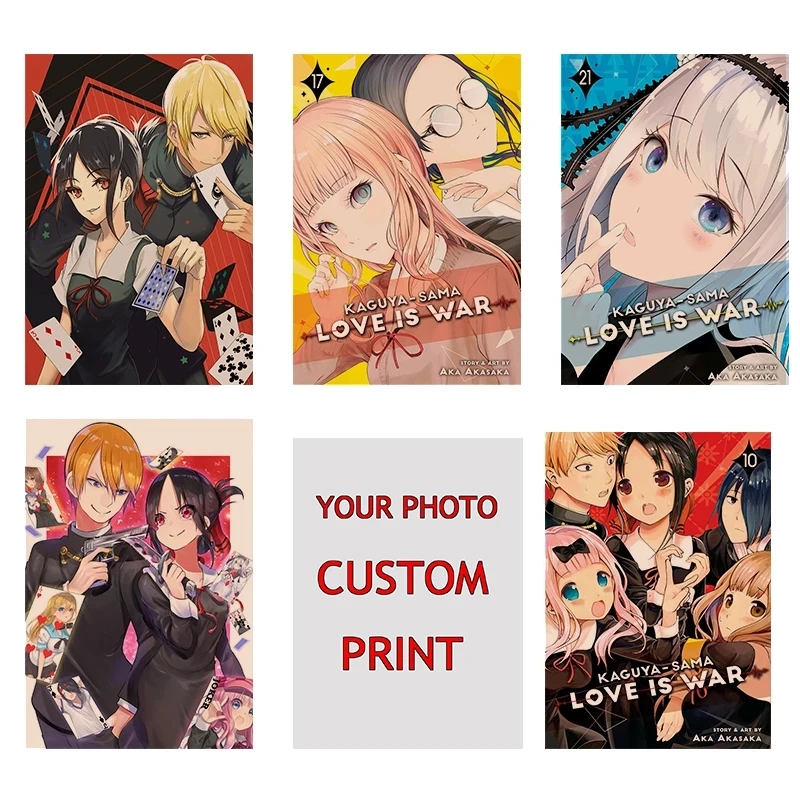 

Kaguya-sama Wa Kokurasetai Modular Canvas Love Is War Pictures Painting Home Decor Prints Poster Living Room No Frame Wall Art