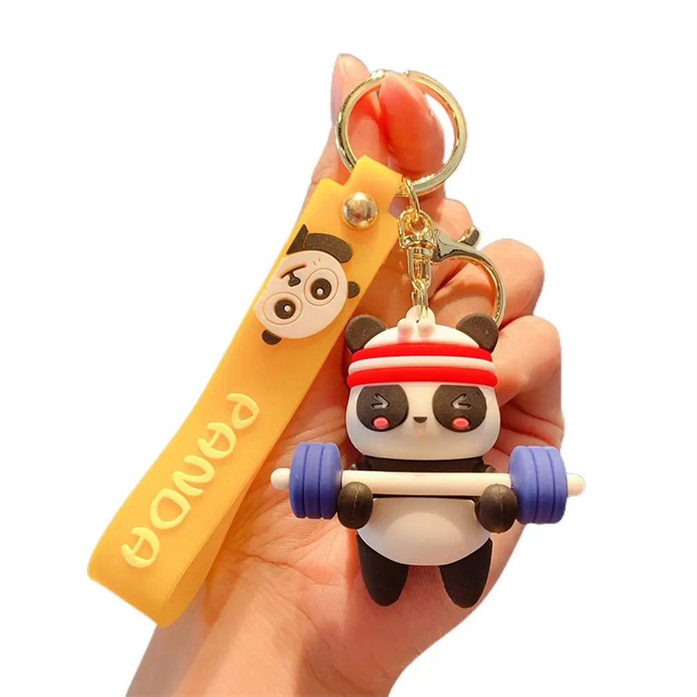 

Модный милый брелок для ключей с изображением панды