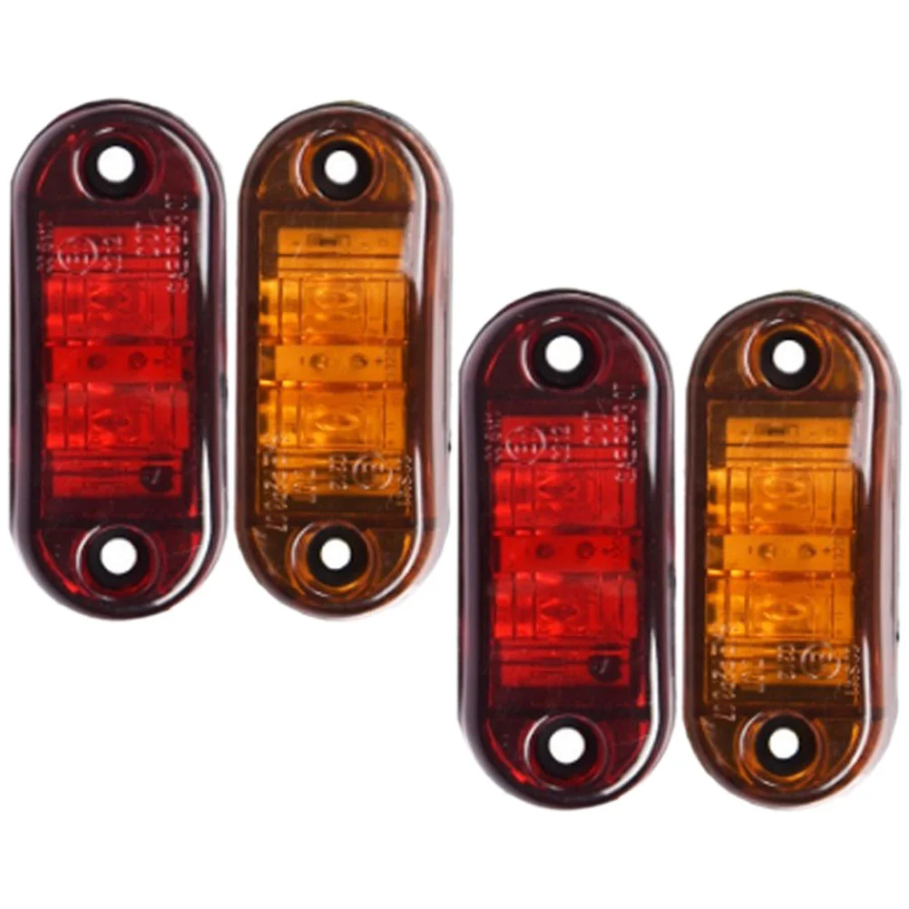 

4pcs Boat Trailer Light Led Trailer Side Marker Light For Caravan Truck Van