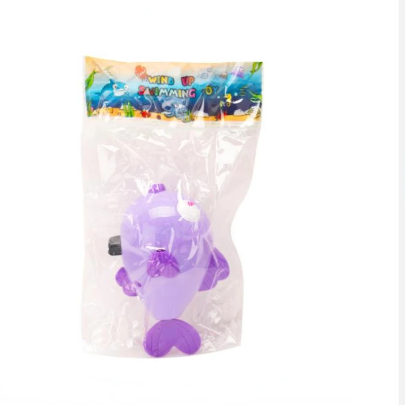 1Pc Kiss Fish Baby Shower Baby Wind Up Zwemmen Spelen Speelgoed Zwembad Accessoires Baby Spelen In Water Willekeurige Kleur