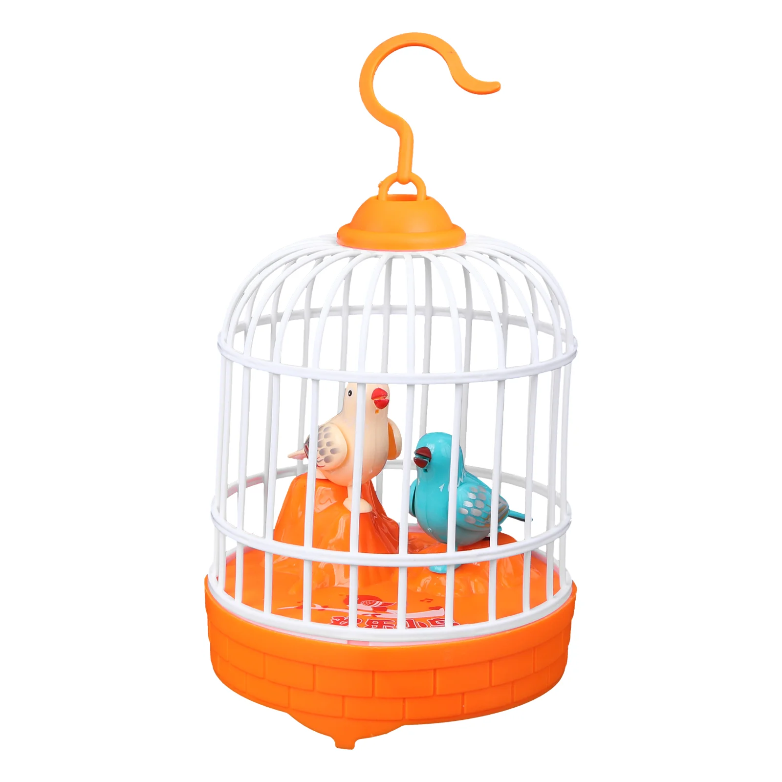 

Simulated Bird Cage Toy Simulation Home Accents Decor Voice-controlled Small Toys Induction Children Birdcage