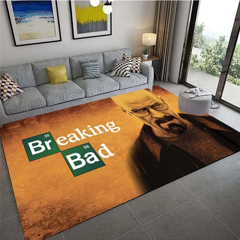 

Breaking Bad TV Series Area Rugs Large Carpet for Living Room Bedroom Home Decoration Rug Floor Mat Soft Anti-slip Carpets Mats