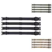 4pcs molle straps backpack vest adapter belts for outdoor sports climbing hiking hunting bags chest straps
